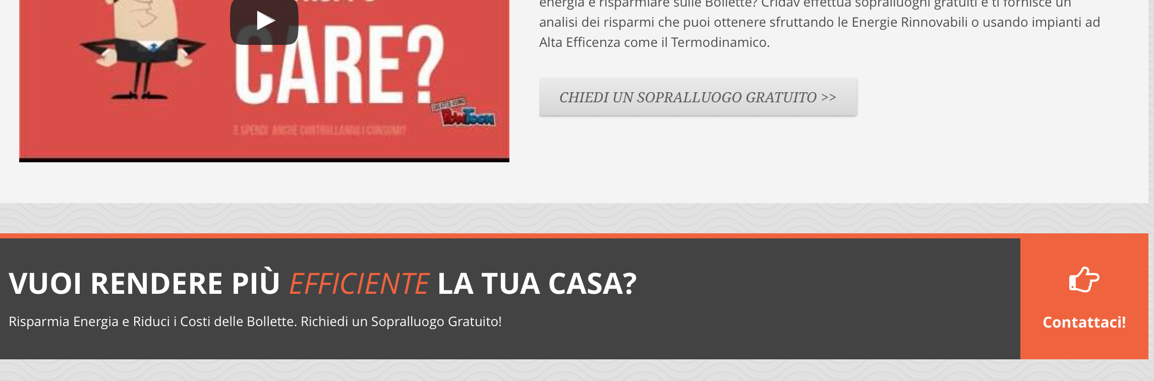 Esempio di Call to Action