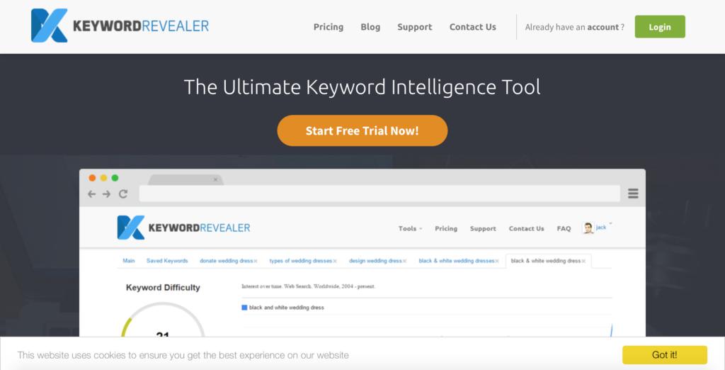 Keyword Revealer