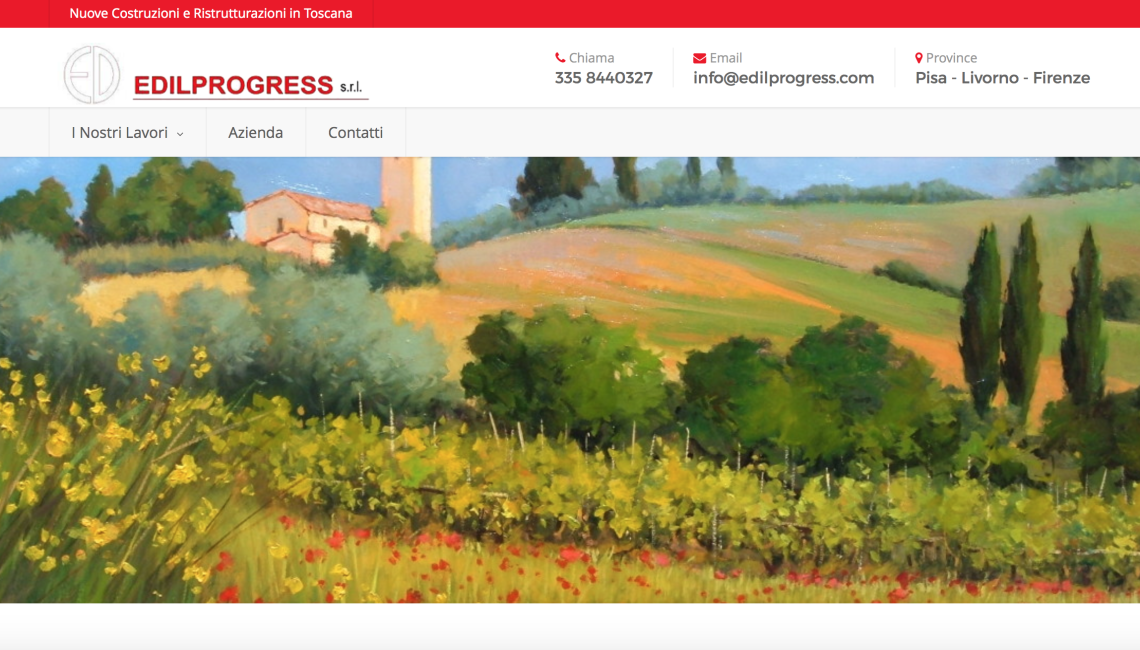 Sito Internet per Impresa Edile