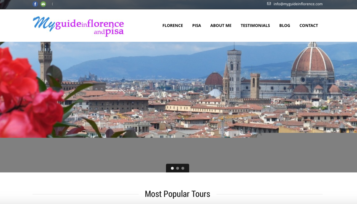 Sito Web per Guida Turistica Firenze