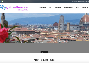 Sito Web per Guida Turistica Firenze