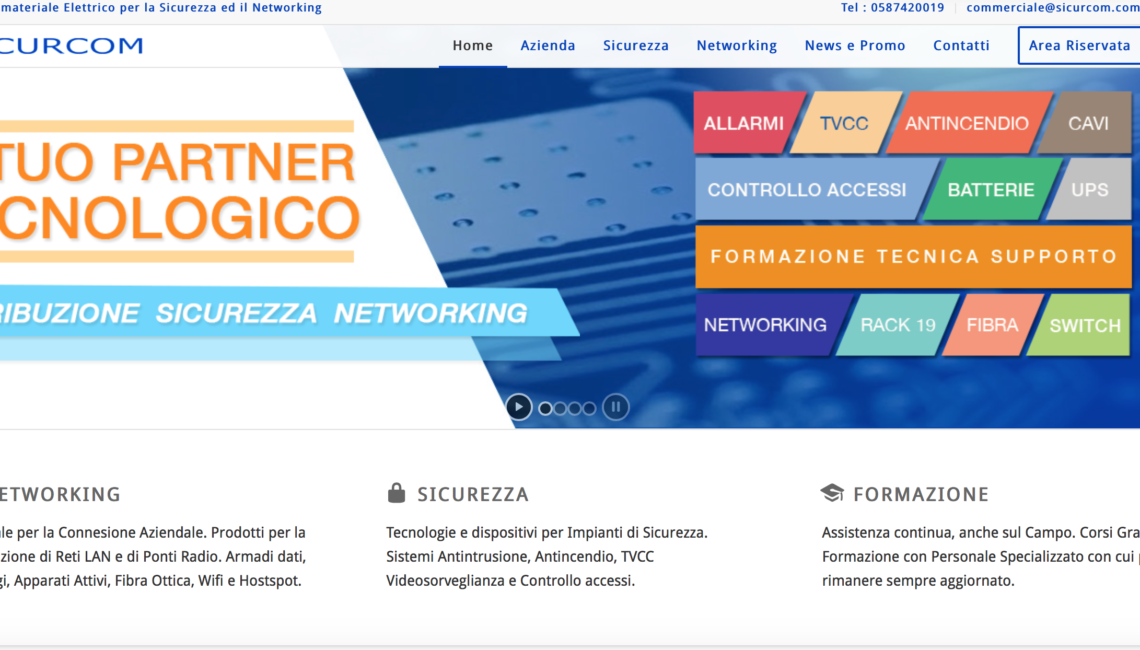 Sito Web Sicurcom