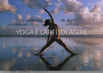 Sito Internet per Centro Olistico Yoga