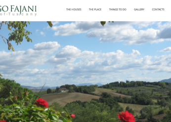 Sito Web per Agriturismo Borgo-Fajani